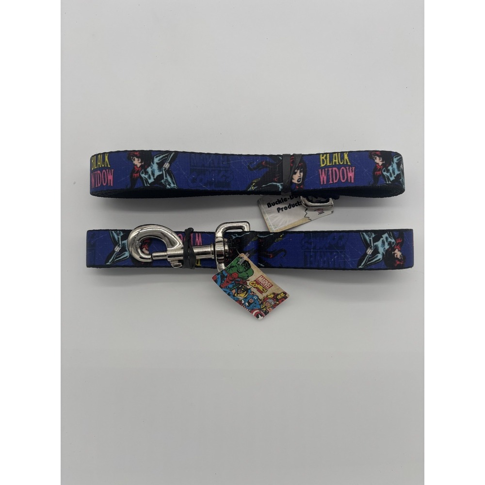 Buckle Down Marvel Black Widow Dog‎ Leash